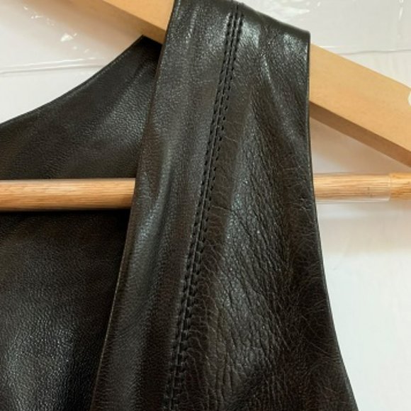 VARIAZIONI Genuine Leather Mini Dress - Picture 3 of 8